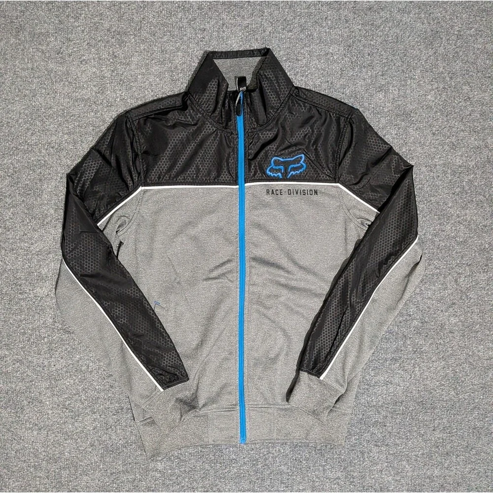 Fox Riders Crew Jacket Mens Small Full Zip